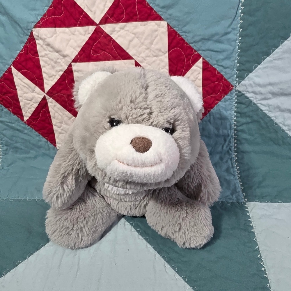 Gund Snuffles Gray Teddy Bear 10" Stuffed Animal 6053169 VERY SOFT‎